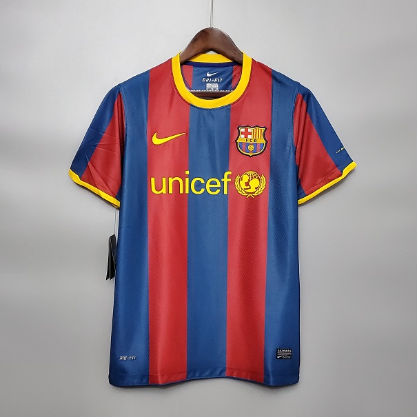 AAA Quality Barcelona 10/11 Home Soccer Jersey